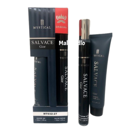 ZESTAW MĘSKI SALVACE Perfumetka 35ml + Żel pod Prysznic 40ml